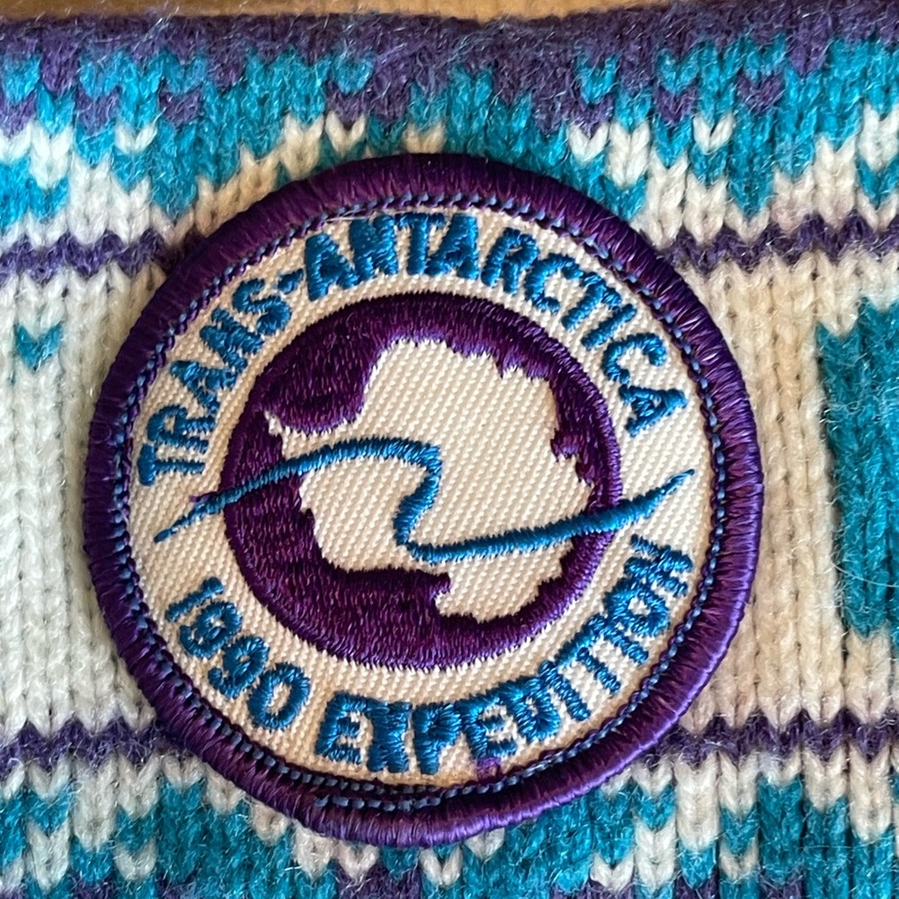 Vintage Trans-Antarctica 1990 Expedition GoreTex Ear Warmer Headband - Picture 9 of 11